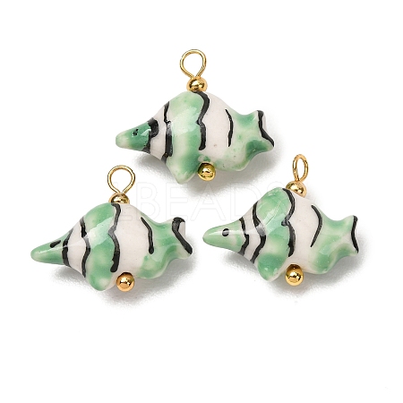 Handmade Porcelain Pendants PR-CBAC347-08F-1