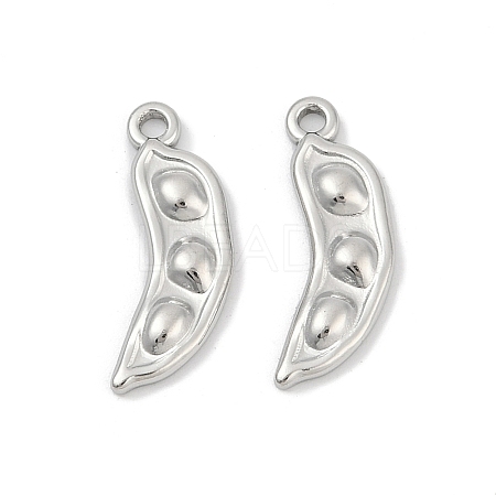 304 Stainless Steel Pendants STAS-Q350-10P-1