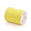 Round Waxed Polyester Cord X-YC-G006-01-1.0mm-04-3
