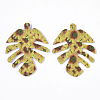 PU Leather Big Pendants FIND-TA0002-A17-2