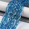 Imitation Jade Glass Beads Strands EGLA-A034-T2mm-MB27-2