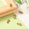 Brass Double Opening Lobster Claw Clasps KK-WH0043-10A-5