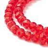 Transparent Glass Bead Strands GLAA-G013-8mm-98-3