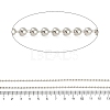Rack Plating Iron Ball Chains CH-H002-06B-P-2