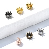 30Pcs 6 Colors Tibetan Style Alloy Beads TIBEB-YW0001-28-4