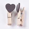 Wooden Craft Pegs Clips WOOD-WH0005-B07-2