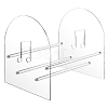 Arch Shaped Acrylic Vinyl Record Storage Holder Rack ODIS-WH0070-02-8