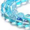 Transparent Glass Beads GLAA-B022-8mm-17-3