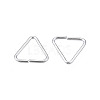 Brass Triangle Linking Ring KK-N232-331A-01-2