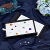 5-Slot Imitation Leather Loose Diamond Organizer Box CON-WH0089-80-5