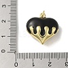 Rack Plating Brass Enamel Pendants KK-S366-05G-03-3