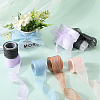 Polyester Pleated Ribbons SRIB-WH20020-005I-5