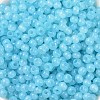 6/0 Imitation Jade Glass Seed Beads SEED-T006-04A-08-3