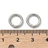 Tarnish Resistant 304 Stainless Steel Open Jump Rings X-STAS-R065-43-5