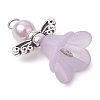 7Pcs Acrylic Pendants PALLOY-JF03101-4