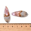 Natural Amethyst Lace Agate Pendants G-A244-07B-3