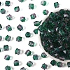 300Pcs Two Tone Transparent Spray Painted Acrylic Beads ACRP-YW0001-16C-1