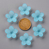 Frosted Acrylic Bead Caps MACR-S371-08A-755-3