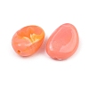 Opaque Acrylic Imitation Gemstone Beads OACR-G064-09A-2