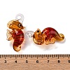 Handmade Lampwork Pendants LAMP-S068-08F-3