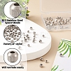 Mega Pet 120Pcs 6 Style 303 Stainless Steel Spacer Beads STAS-MP0001-02-4