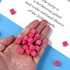 Opaque Acrylic Beads MACR-S373-135-A10-3