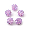 AB-Color Resin Rhinestone Beads RESI-S315-10x12-10-4