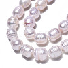 Natural Cultured Freshwater Pearl Beads Strands PEAR-N012-09B-4