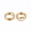 304 Stainless Steel Open Jump Rings LS-STAS-O098-02G-15-2