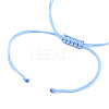 Adjustable Nylon Thread Braided Bead Bracelets Sets BJEW-JB05545-5