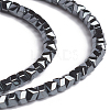 Non-magnetic Synthetic Hematite Beads Strands G-I273-18-3