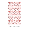 Valentine's Day 5D Love Nail Art Sticker Decals MRMJ-R109-Z-D4379-2