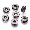 Alloy European Beads MPDL-S067-24EB-B-1