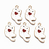 Alloy Enamel Pendants X-ENAM-N055-001A-NR-1