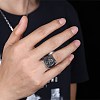 Men's Stainless Steel Finger Rings RJEW-BB29860-10-2
