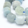 Natural Aquamarine Beads Strands G-D0010-16C-3