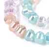 Electroplate Mixed Styles Glass Beads Strands EGLA-N022-14A-A03-3