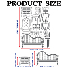 Stainless Steel Metal Cutting Dies Stencils DIY-WH0289-063-2