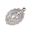304 Stainless Steel Pendants STAS-D264-06B-P-2