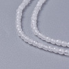 Natural White Jade Beads Strands G-F596-46E-2mm-3