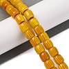 Handmade Lampwork Chevron Beads Strands LAMP-K041-01B-10-2