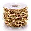 Golden Plated Handmade Enamel Beaded Chains CHC-H101-01G-A-3