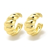 Brass Cuff Earrings EJEW-L270-001G-1