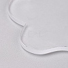 Transparent Blank Acrylic Pendants X-TACR-WH0002-08-2