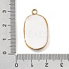 Fruit & Floral & Animals Printed Handmade Porcelain Pendants STAS-Z207-01G-06-3