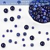  120Pcs 3 Styles Natural Lapis Lazuli Beads Strands G-NB0003-68-4