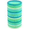 20Pcs 5 Colors Polymer Clay Heishi Surfer Stretch Bracelets Set BJEW-SW00132-1