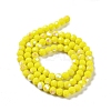 Opaque Glass Beads Strands EGLA-A035-P4mm-L04-2