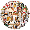 50Pcs Cute Cartoon Animal Guinea Pig Graffiti Paper Stickers PW-WG997B2-01-2