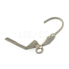 Tarnish Resistant 304 Stainless Steel Leverback Earring Findings STAS-S028-09-2